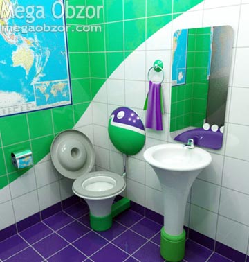 Туалеты в стиле МЕГАФОН