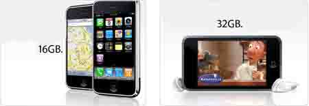 iPhone 16 GB и iPod touch 32
