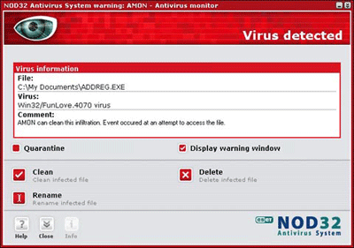 NOD32 Antivirus width=