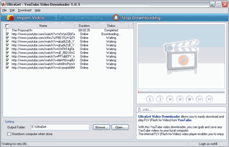 UltraGet Video Downloader v.2.0.5