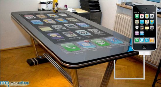 Table Connect for iPhone с 58 дюймами - поистине огромный iPhone width=