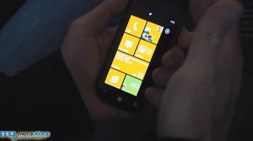 Samsung i917 и Windows Phone 7