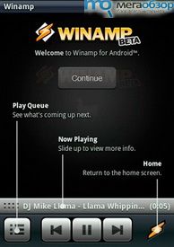 Вышел Winamp Beta для Google Android width=