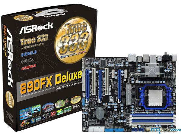ASRock 890FX Deluxe4 на базе AMD 890FX с USB 3.0 width=