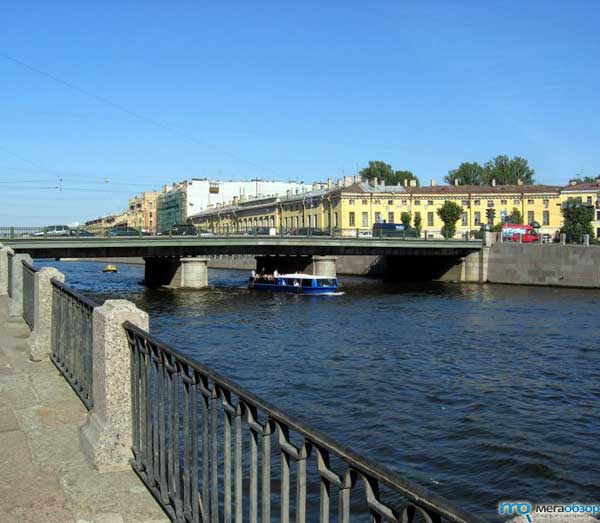 Реки и каналы Санкт-Петербурга - река Фонтанка width=