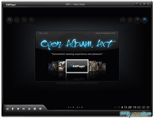Обзор проигрывателя KMPlayer width=