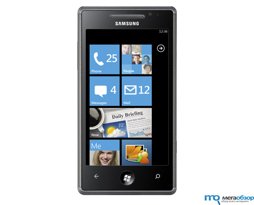Samsung Omnia 7 на базе Windows Phone 7 width=