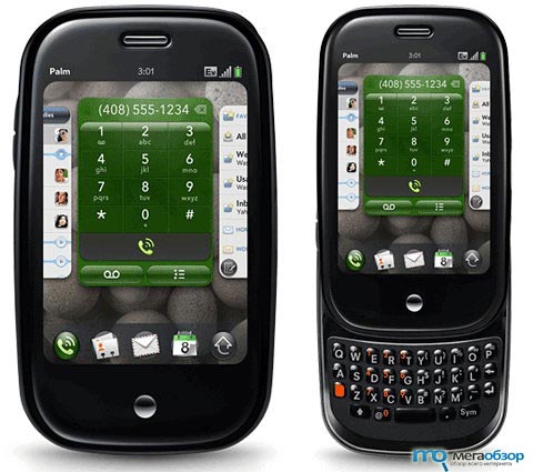 Palm Mansion первый смартфон компании без клавиатуры width=