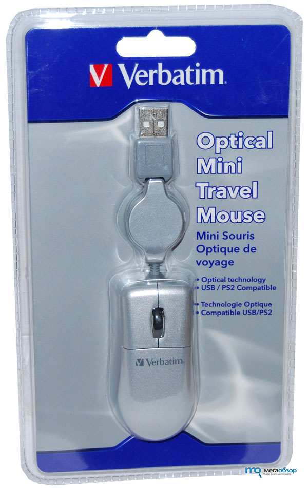Обзор и тесты Verbatim Optical mini travel mouse width=