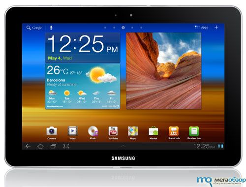 Планшет Samsung Galaxy Tab 10.1 в Европе к 4 августа width=