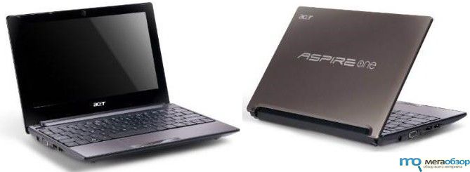 Нетбук Acer Aspire One D255E на базе Atom N570 в продаже width=