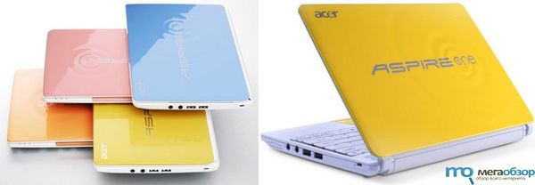 Красочный нетбук Acer Aspire One Happy 2 уже в Европе width=
