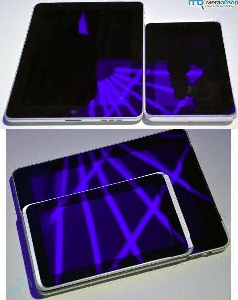 HTC Flyer, iPad и Samsung Galaxy Tab width=