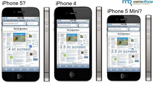 Концепты iPhone 5: никаких кнопок и безграничный сенсор width=