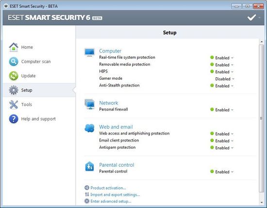 Обзор ESET Smart Security 6 и NOD32 Antivirus 6 width=