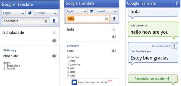 Google Translate синхронно переведет все для Android смартфонов width=
