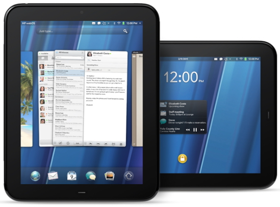 Планшет HP TouchPad на webOS официально width=