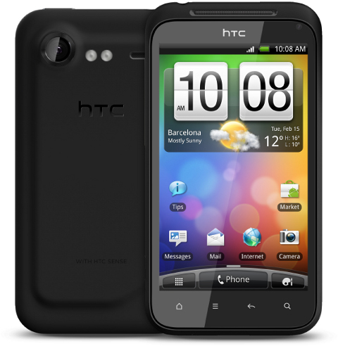 В России выходит смартфон HTC Incredible S на Android width=