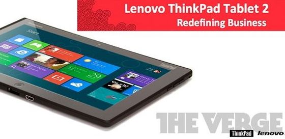 Lenovo ThinkPad Tablet 2 width=