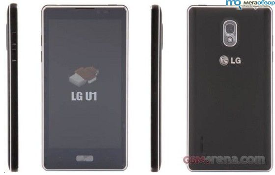 LG Optimus U1 - первый смартфон LG на базе Android ICS width=