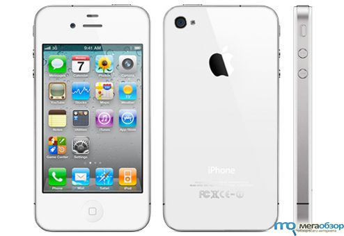iPhone 4 в белом приехал в российские магазины width=