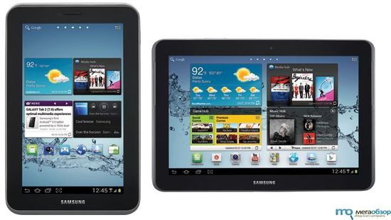 Планшеты Samsung Galaxy Tab 2 width=