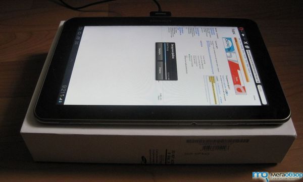 Обзор Samsung Galaxy Tab 8.9 LTE Megafon Edition width=