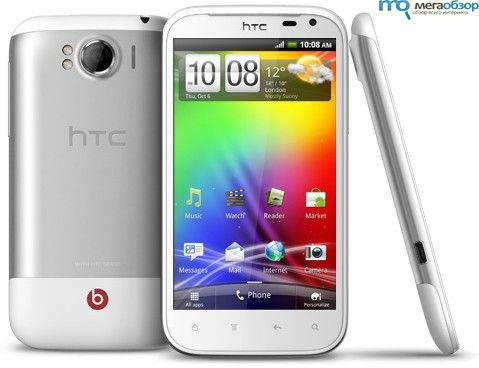 Смартфон HTC Sensation XL наконец продается в России width=