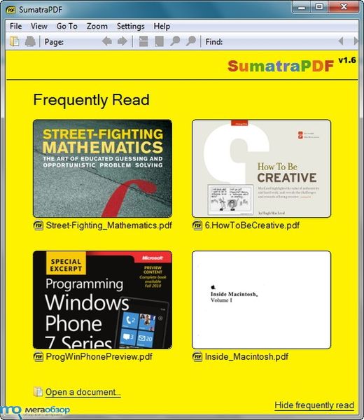 Sumatra PDF 2.0 width=