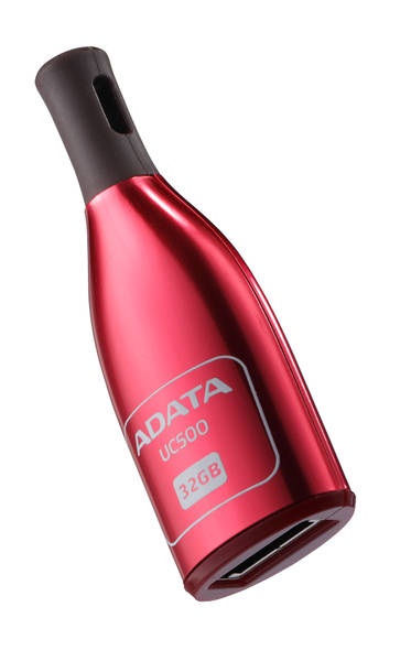 ADATA UC500 флеш-накопитель в форме элегантной винной бутылки width=