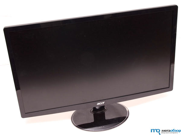 Обзор и тесты Acer S242HL: стильный черный монитор width=