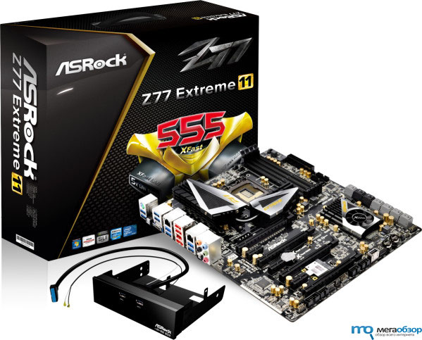 ASRock Z77 Extreme11 новый флагман на чипсете Intel Z77 width=
