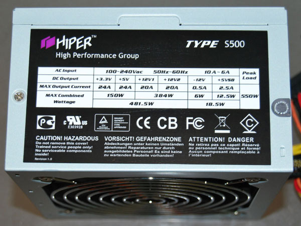 Обзор Hiper Type S500 500 Вт. Тот самый минимум  width=