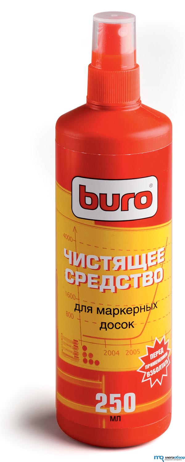 BURO представляет спрей для очистки маркерных досок width=