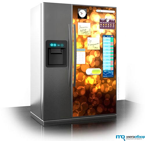 Холодильник CoolWidget с сенсорной дверцей представили российские дизайнеры width=
