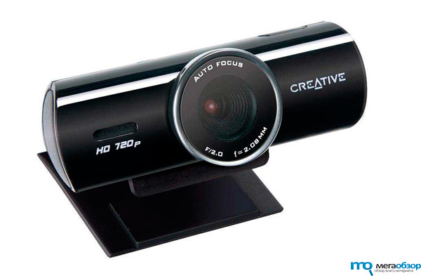 Creative Live! Cam Connect HD вебкамера с технологией автофокусировки LiquidCrystal width=