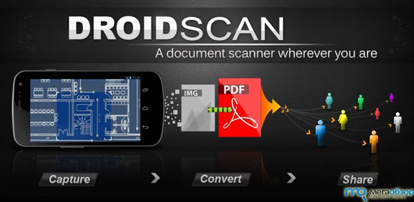 Droid Scan for PDF на Google Android width=