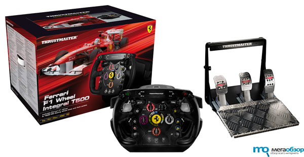 Thrustmaster Ferrari F1 Wheel Integral T500 новая гоночная система width=