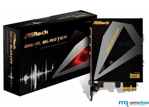 ASRock Game Blaster звуковая карта с поддержкой Scout Mode width=