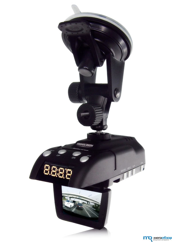 Highscreen Black Box Radar-HD регистратор класса HD с GPS и радар-детектором width=