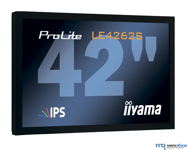 iiyama ProLite LE4262S и ProLite TE4262MTS крупноформатные ЖК панели width=