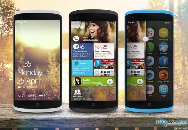 Nokia совмещающий Windows Phone 7 с Symbian width=