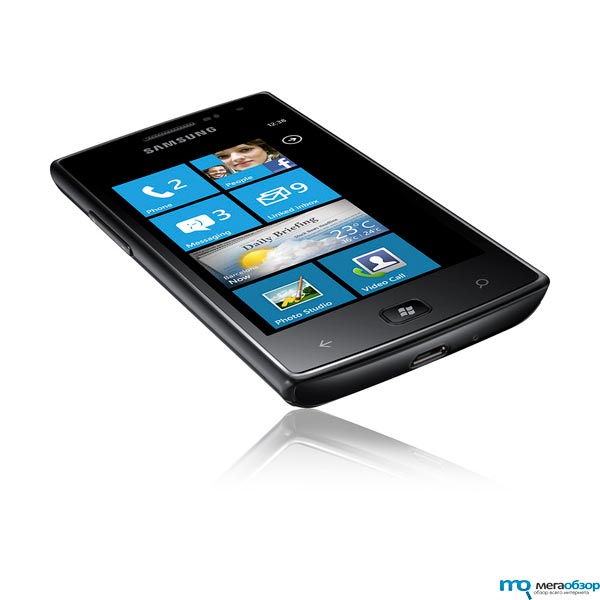 Samsung Omnia M смартфон на базе Windows Phone width=