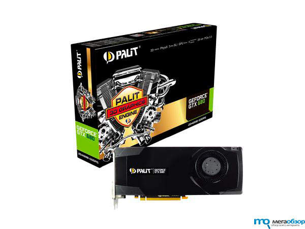 Palit GeForce GTX 680 долгожданная мощная видеокарта width=