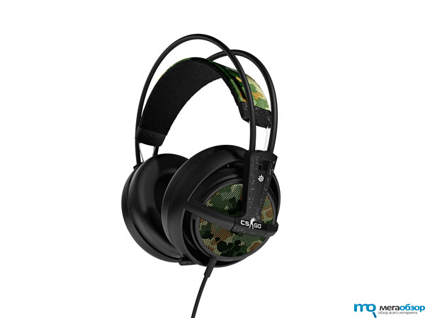 SteelSeries Siberia v2 Counter-Strike: Global Offensive Headset тематическая гарнитура width=