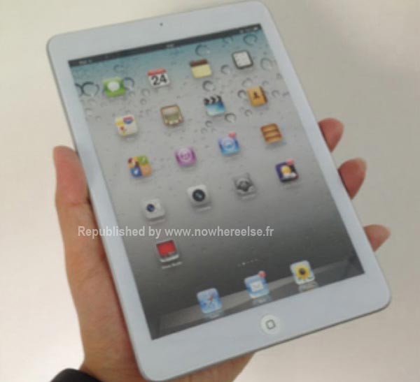 Шпионские фотографии планшета Apple iPad mini width=