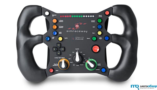 SteelSeries представляет компактный игровой руль Racing Wheel SimRaceway Edition width=