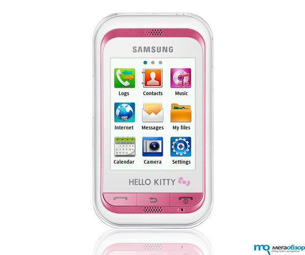 Samsung C3300 Hello Kitty новый молодежный телефон width=