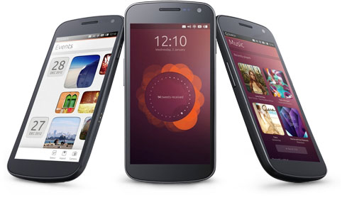 Ubuntu Phone OS была установлена на Samsung Galaxy Nexus на CES 2013 width=