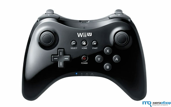 Nintendo Wii U Pro Controller контроллер с емким аккумулятором width=